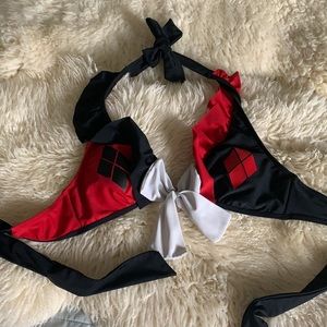 Harley Quinn swim top
